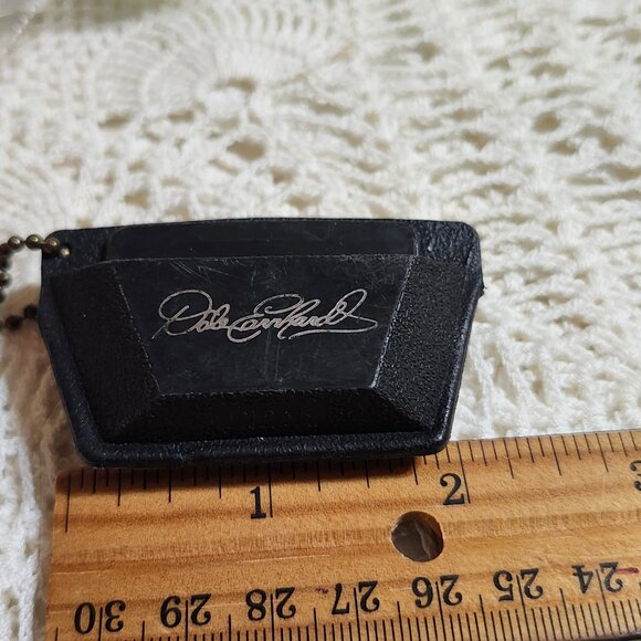 Dale Earnhardt vintage key chain ear plug holder - Picture 2 of 3